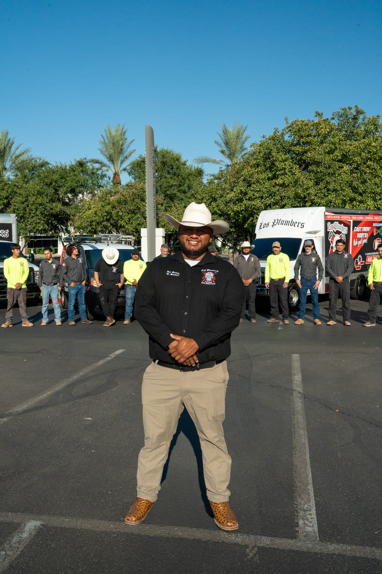 Dan Mendez, owner of Los Plumbers